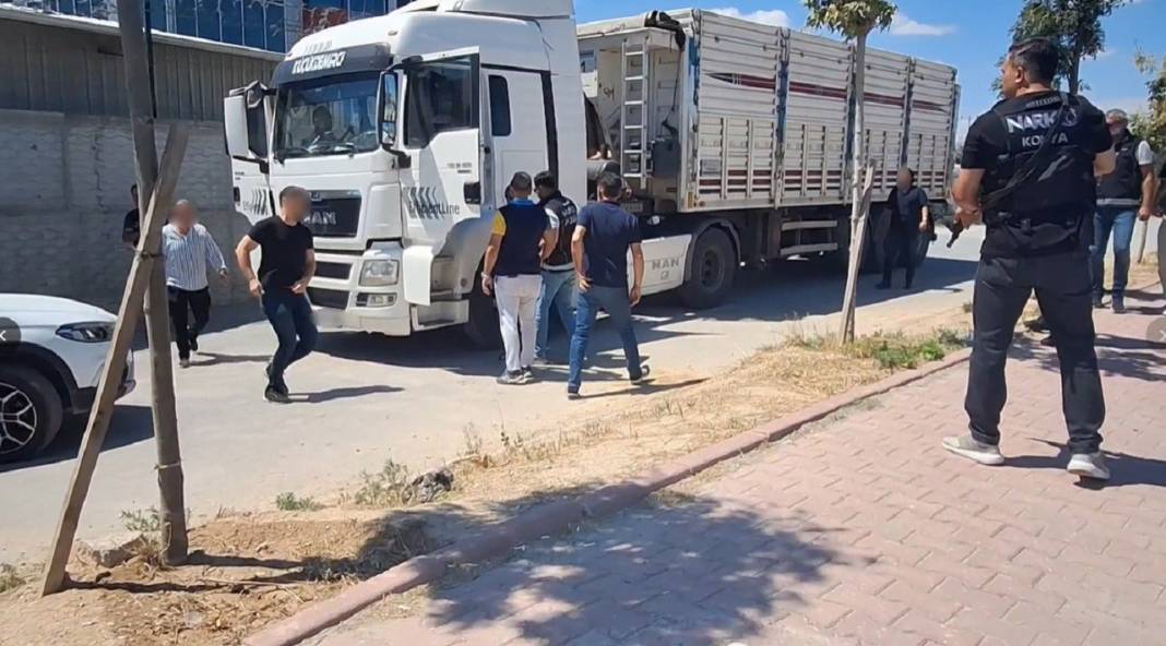Kim bilir kimleri zehirleyeceklerdi! Konya'da TIR'dan çıktı, 3 kişi tutuklandı 1